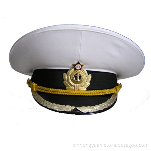 Custom navy officer caps for sale